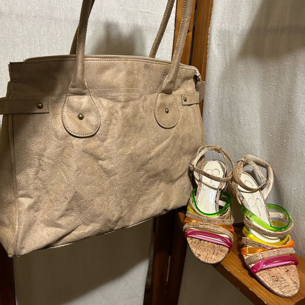 Jessica Simpson Multicolor Strappy Sandals